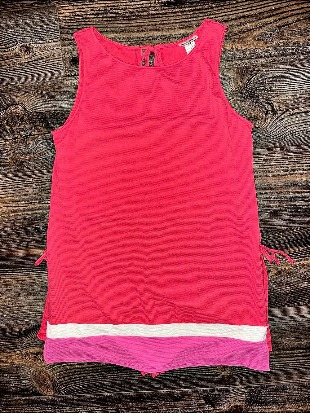 Tommy Bahama Island Cays Colorblock Beach Romper With Built In Shorts